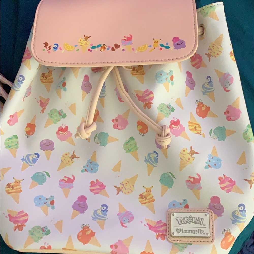 Brand new Pokémon loungefly mini backpack